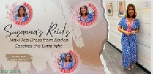 Susanna Reid's Dress from Boden Is A Hit!