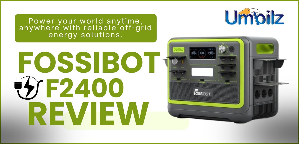 FossiBot F2400 Portable Power Station Review