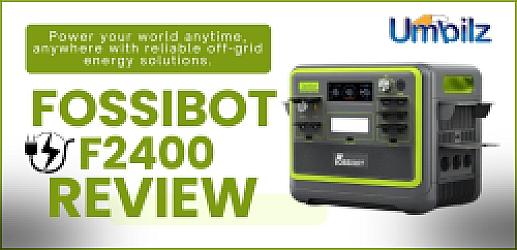 FossiBot F2400 Portable Power Station Review