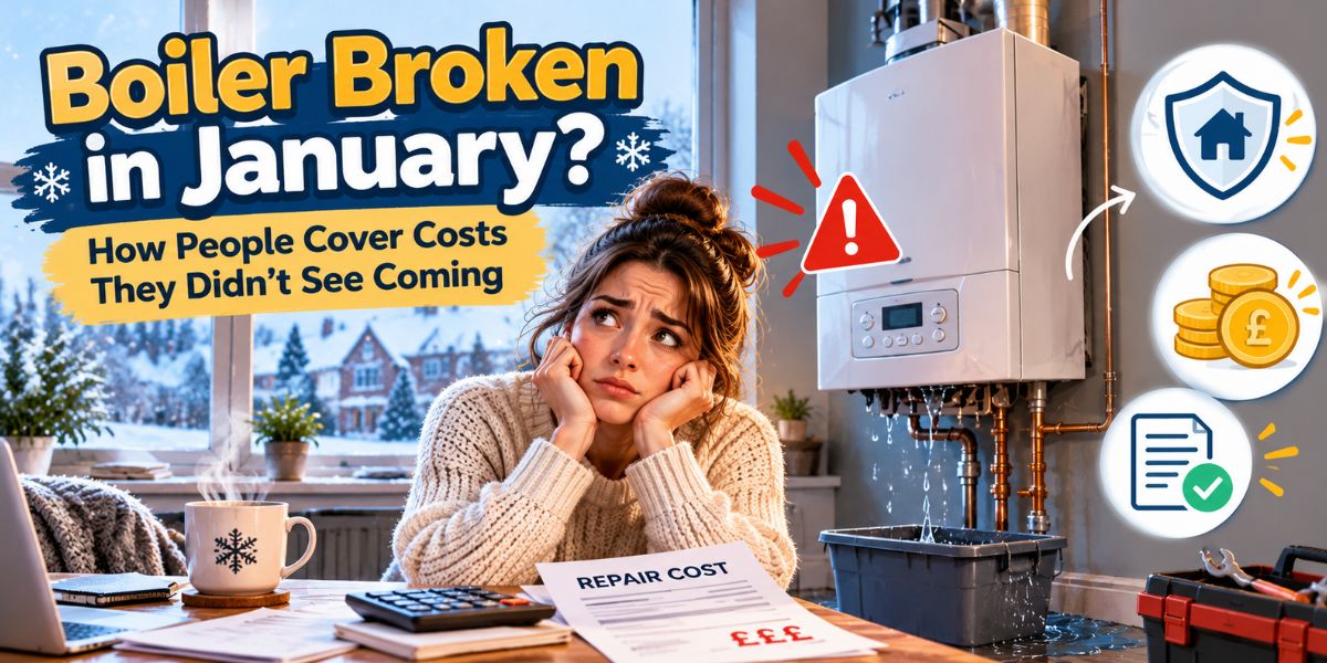 Boiler Broken in January? How People Cover Costs They Didn't See Coming