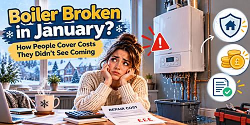 Boiler Broken in January? How People Cover Costs They Didn't See Coming