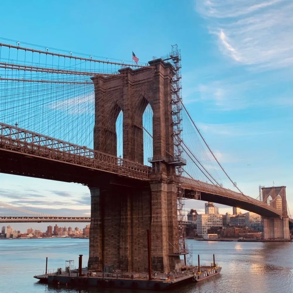 Brooklyn Bridge und Brooklyn Heights