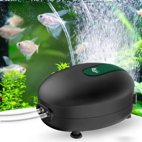 AQQA Aquarium Air Pump, 5W Adjustable Oxygen Pump AQQA Aquarium Air Pump, 5W Adjustable Oxygen Pump