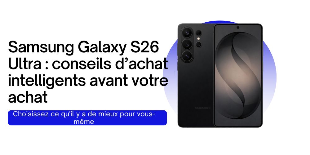 Samsung Galaxy S26 Ultra : conseils d’achat intelligents avant votre achat Samsung Galaxy S26 Ultra : conseils d’achat intelligents avant votre achat