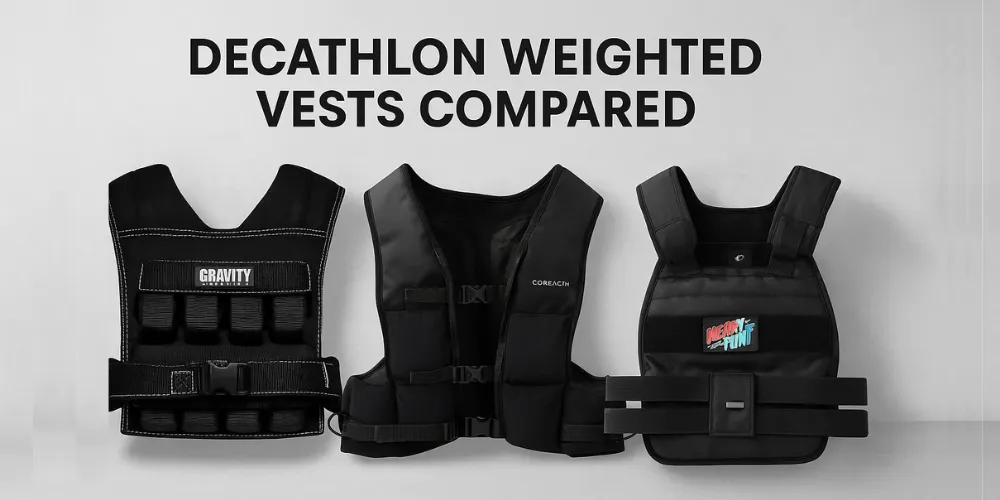 Decathlon&rsquo;s Top Weighted Vests Compared 1kg to 30kg Options