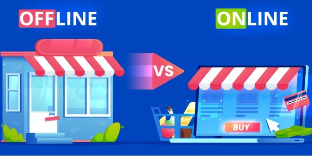 Shopping Online vs. In Negozio