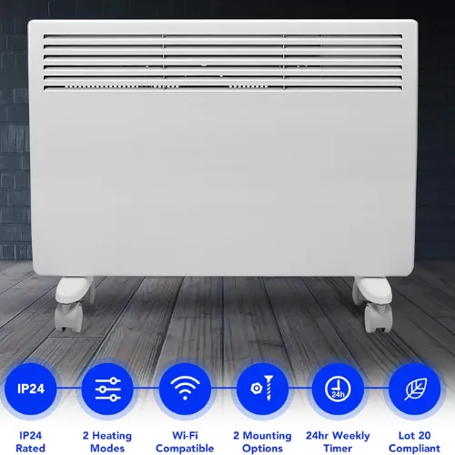 Devola Slimline Electric Panel Heater 
