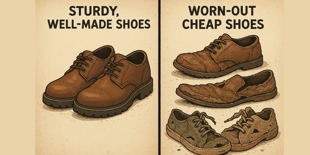 Buy Quality, Not Quantity Buy Quality, Not Quantity