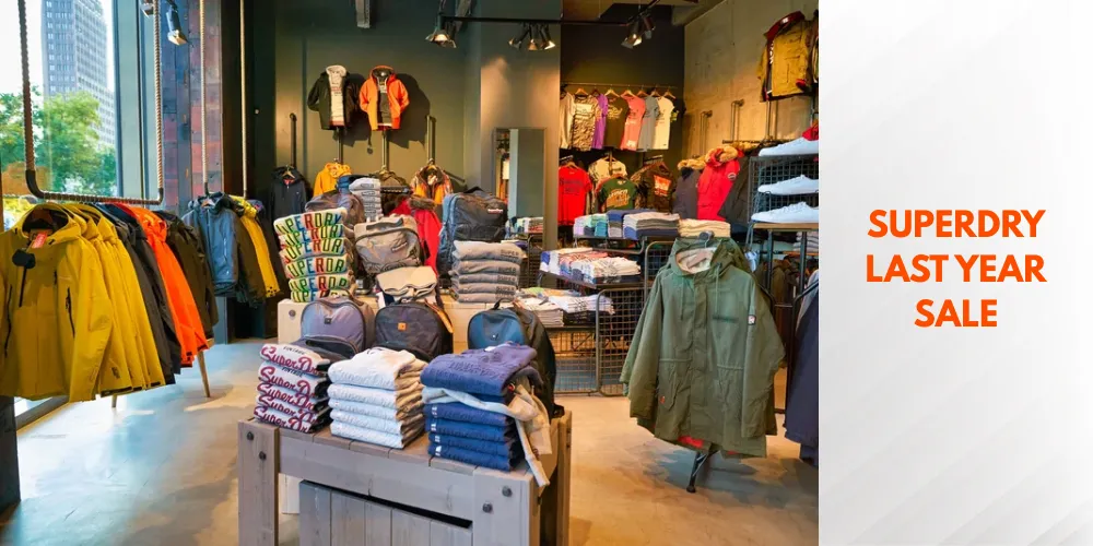 Superdry’s Sale Last Year