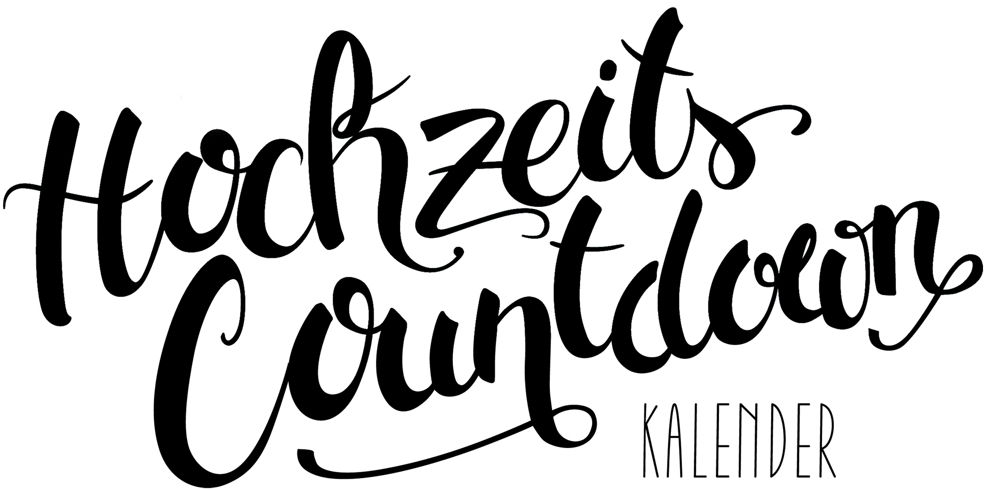 Hochzeits Countdown logo
